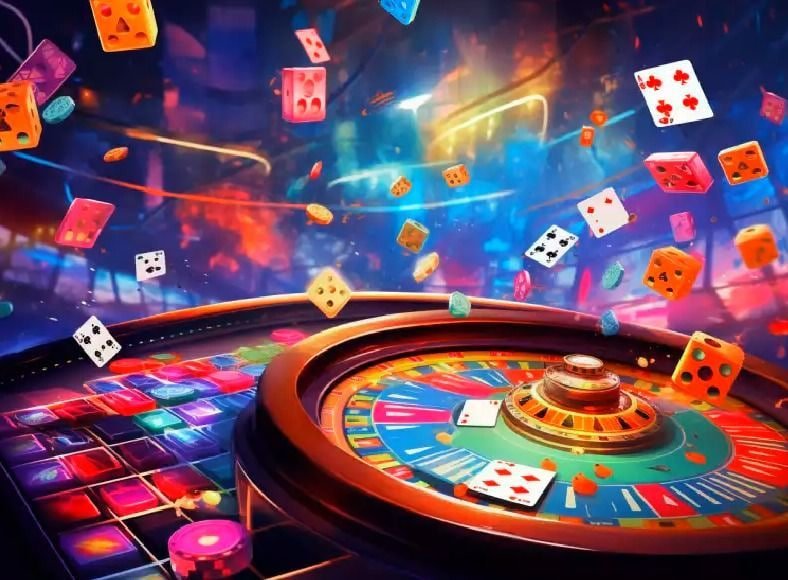 Pengguna menikmati permainan kasino langsung di perangkat mobile